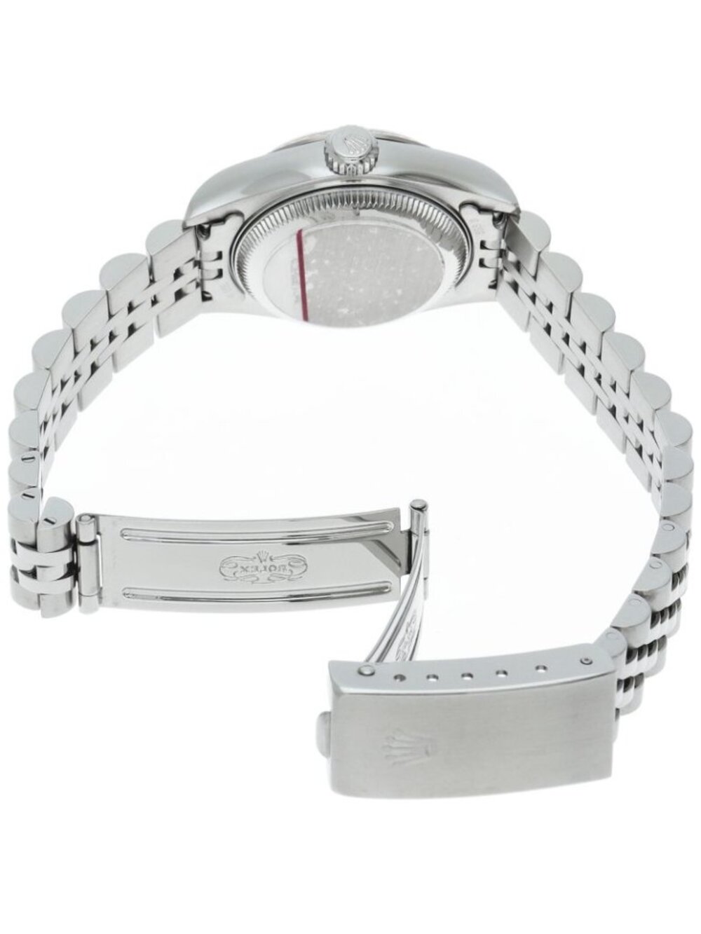 Rolex Datejust Watch 18k White Gold SS Silver - Picture 5 of 7